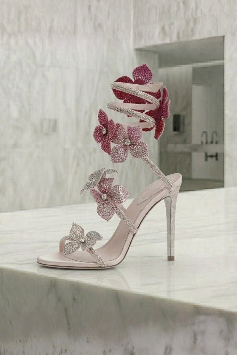Women’s Butterfly Lace-Up Heels