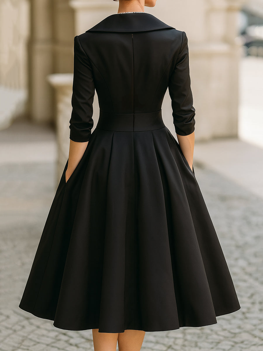 Women’s High Neck Occasion Dress