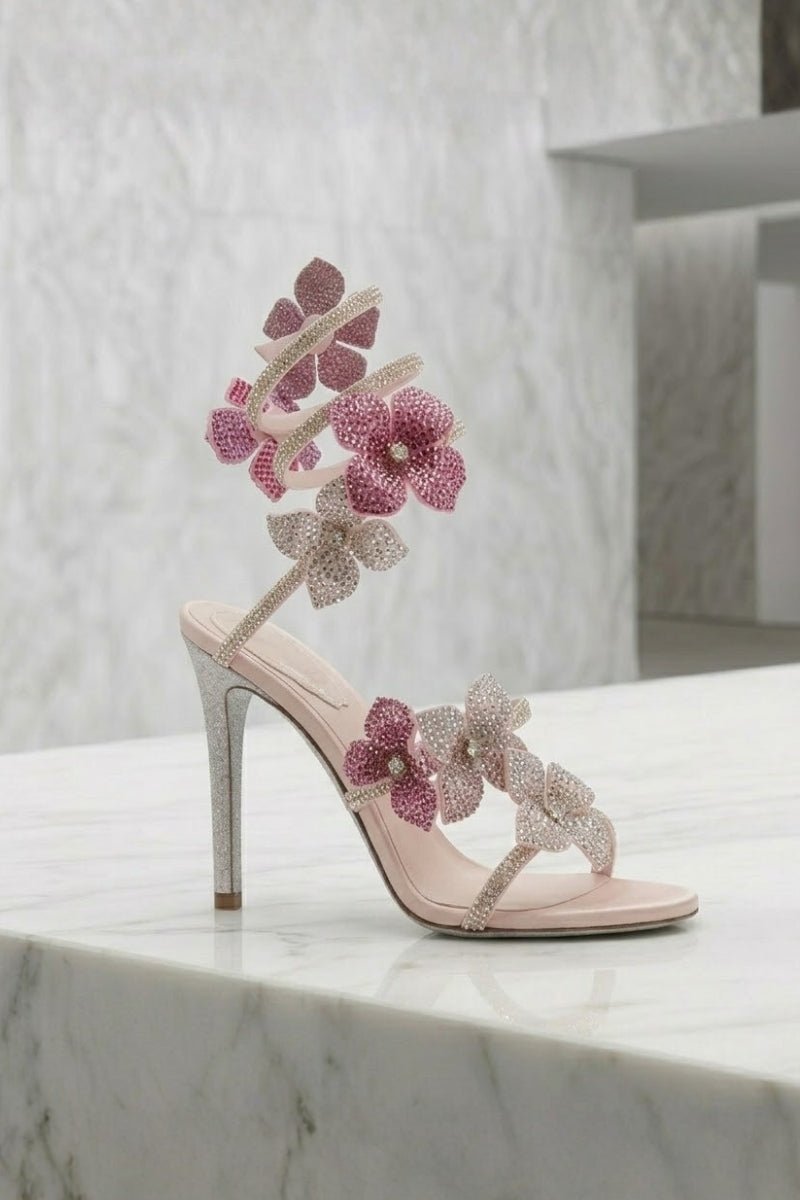 Women’s Butterfly Lace-Up Heels