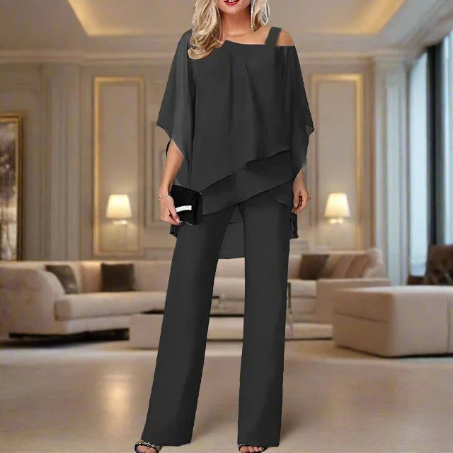 Women’s Chiffon Trouser Co-Ord