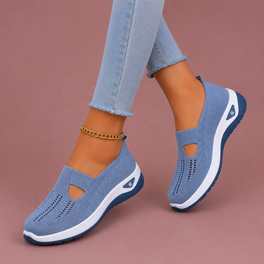 Women’s Knit Slip-On Walking Shoes