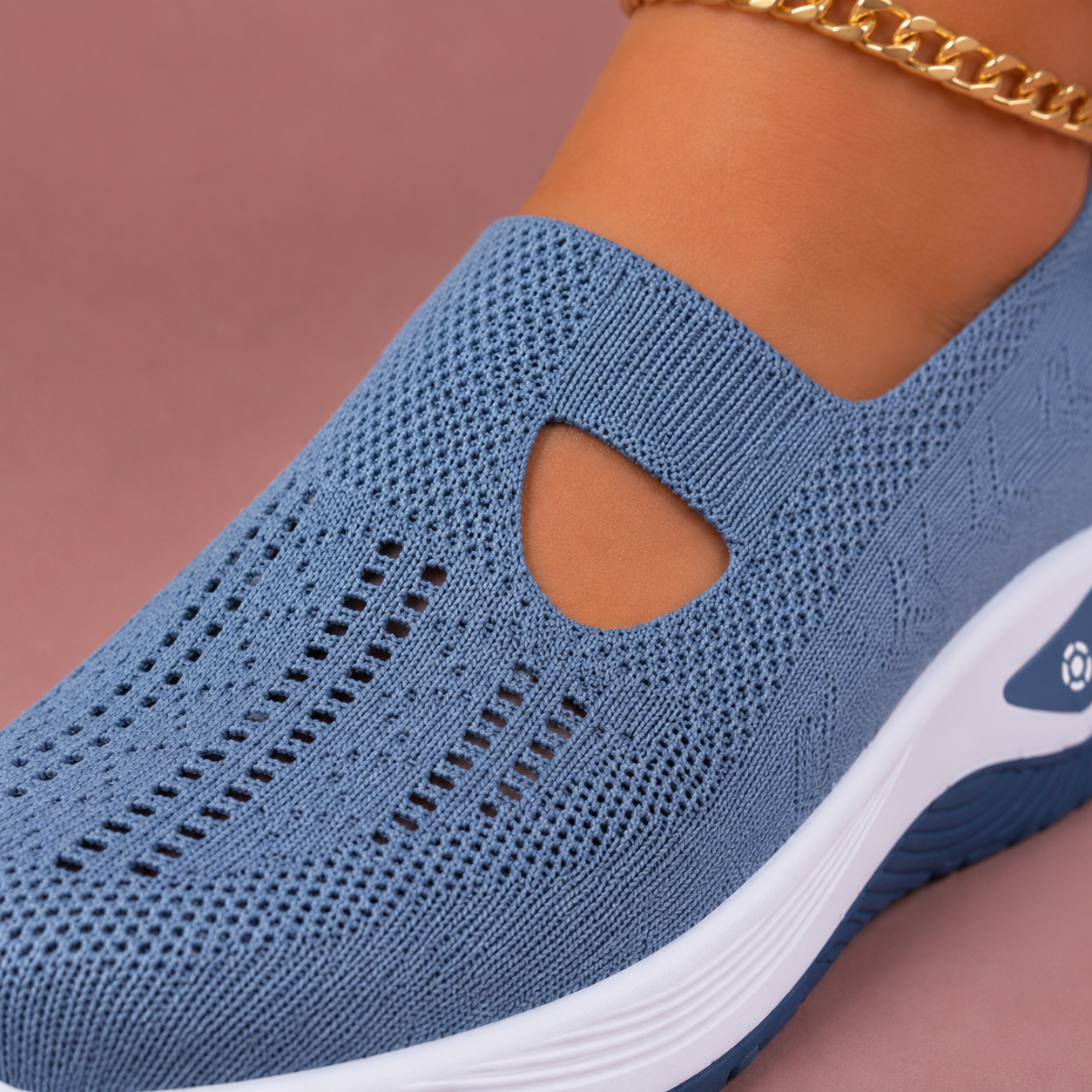 Women’s Knit Slip-On Walking Shoes