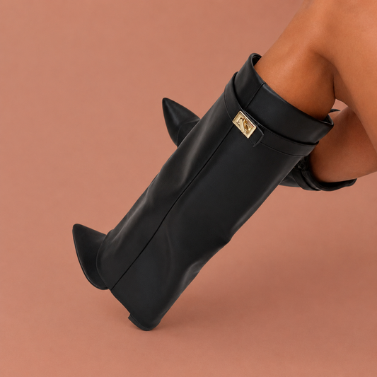 Women’s Knee High Block Heel Boots