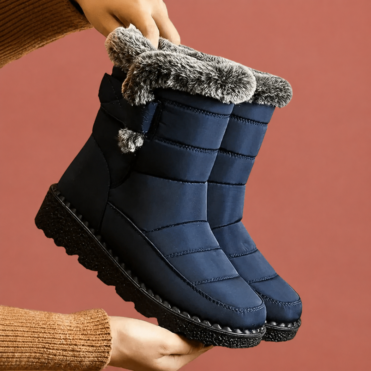 Women’s Waterproof Snow Boots | Anti-Slip