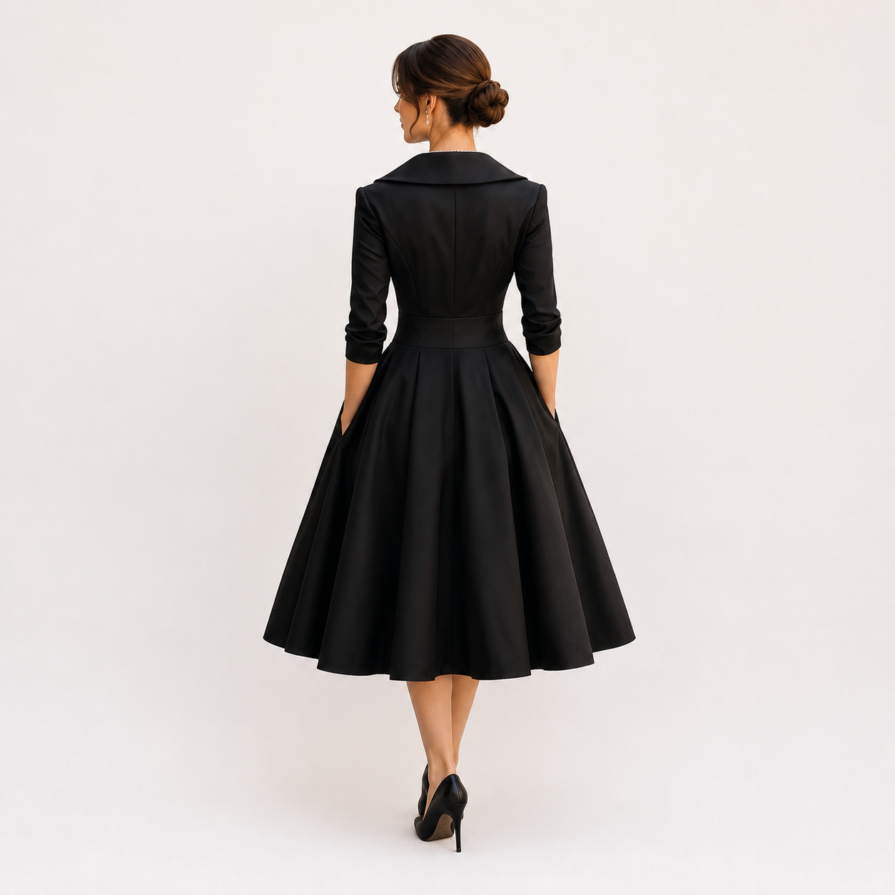 Women’s High Neck Occasion Dress