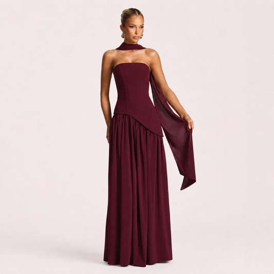 Women’s Strapless Maxi Dress