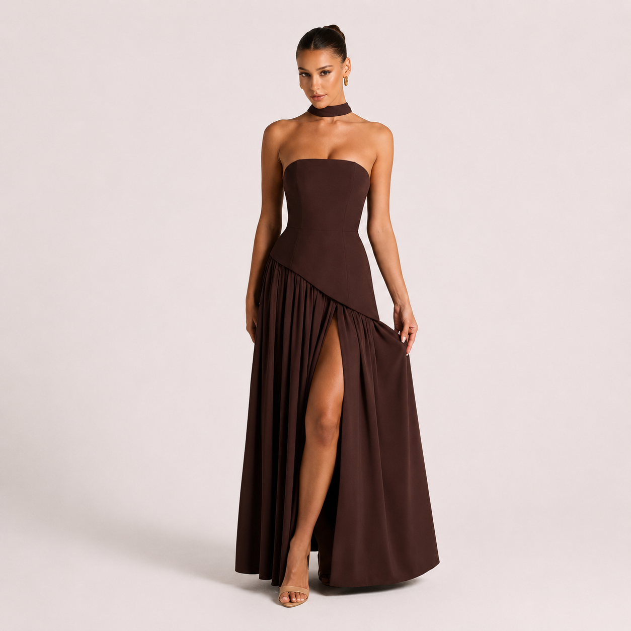 Women’s Strapless Maxi Dress