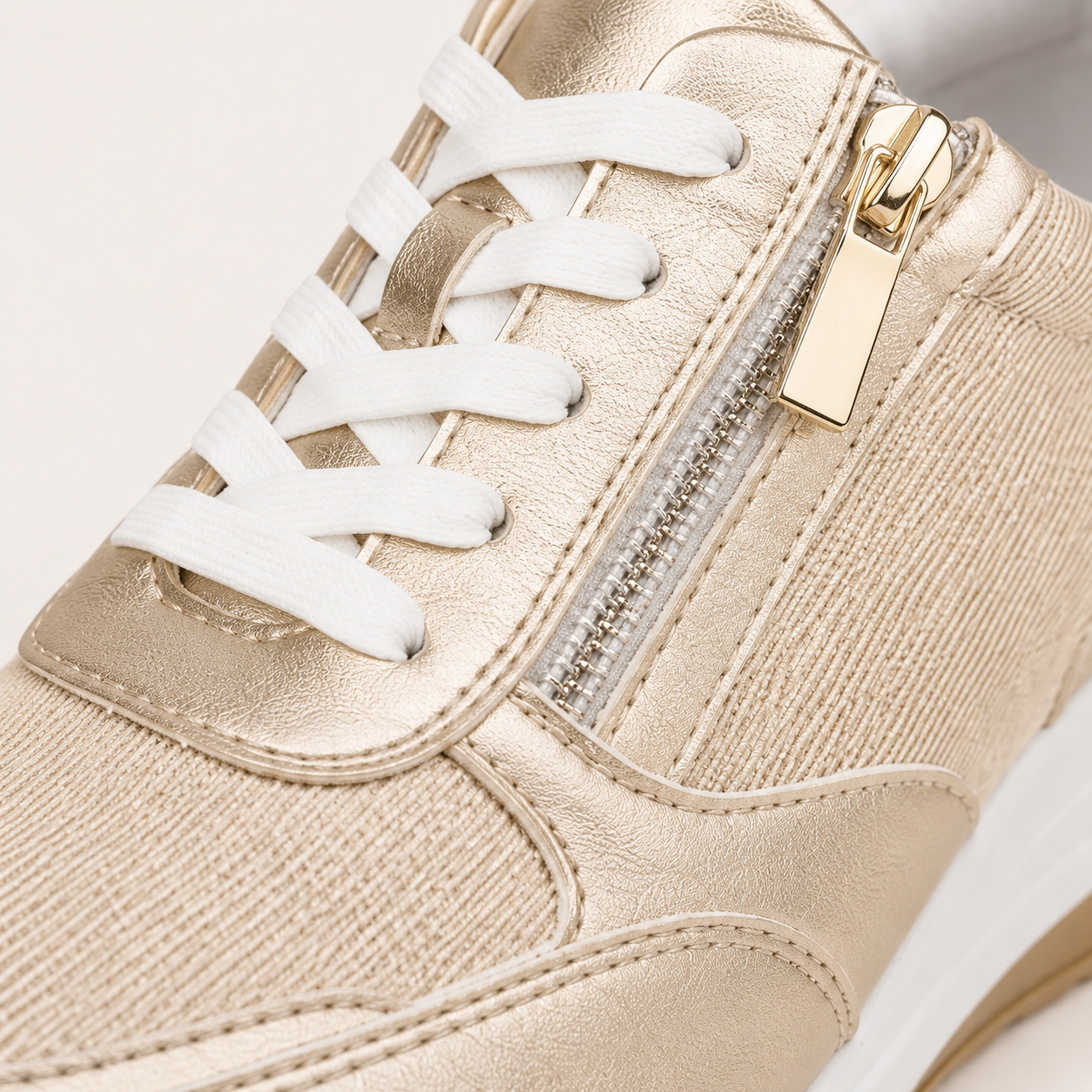 Women’s Metallic Platform Sneakers