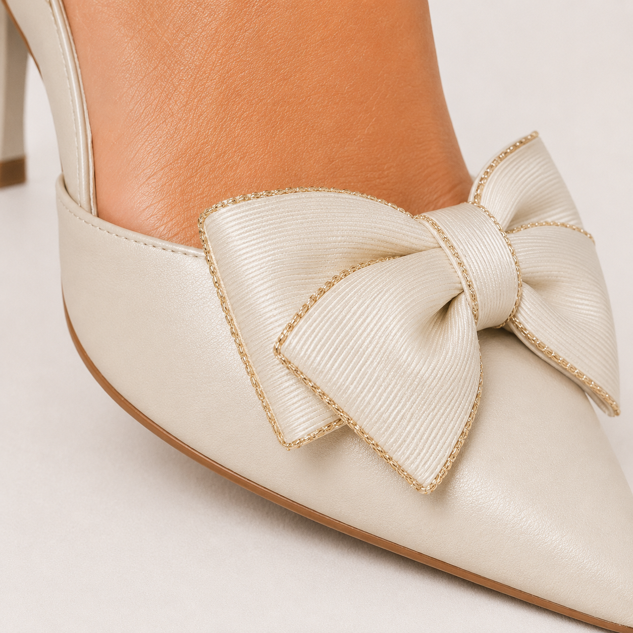 Women’s Bow Pointed Stiletto Heels
