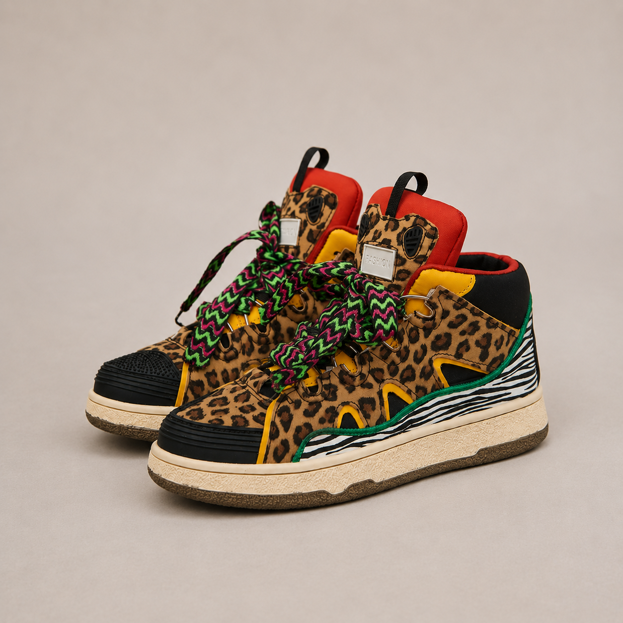 Leopard Print Trainers