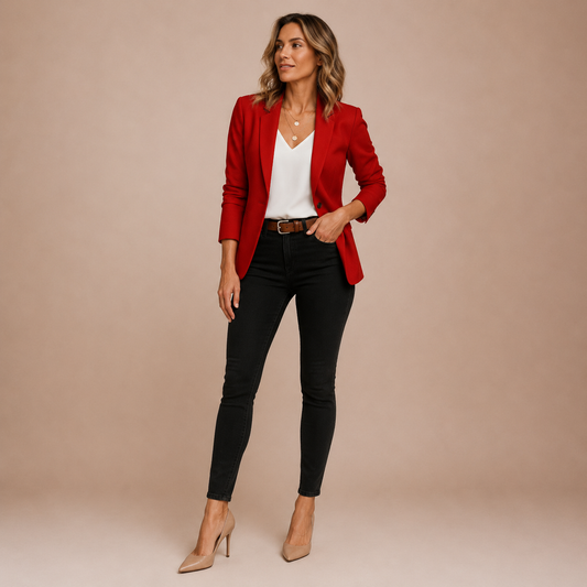 Women’s Button Long Sleeve Blazer