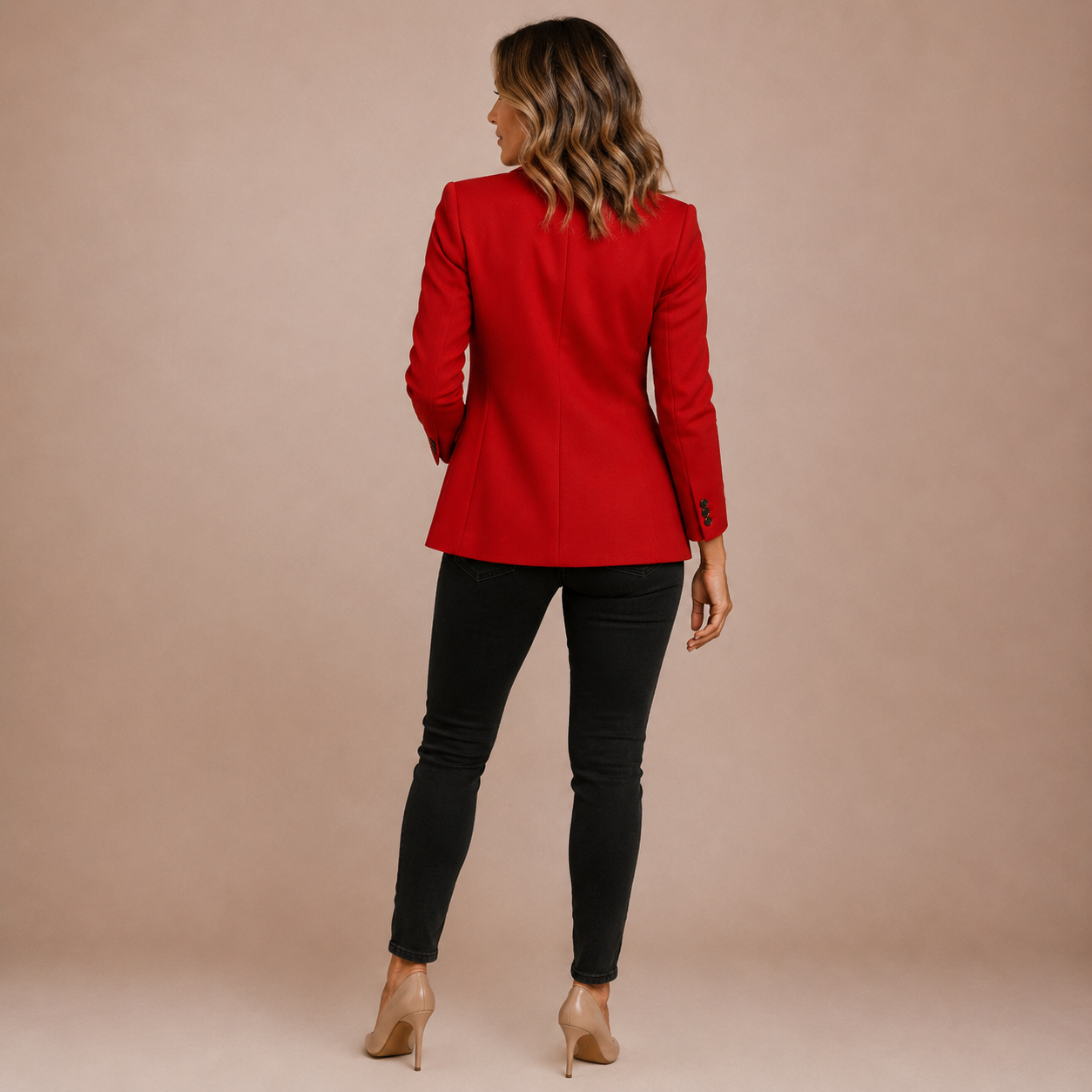 Women’s Button Long Sleeve Blazer