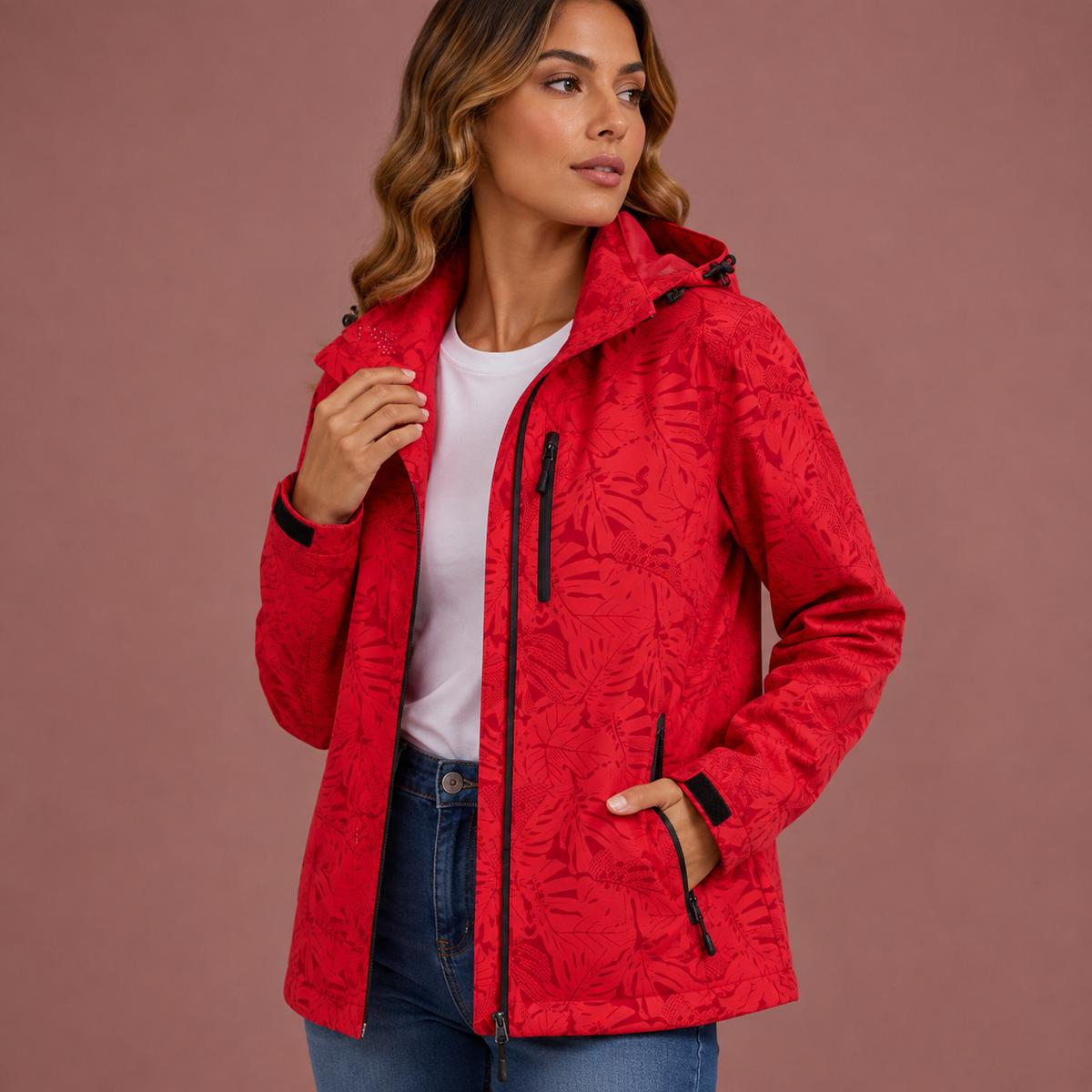 Women’s Waterproof Hooded Jacket