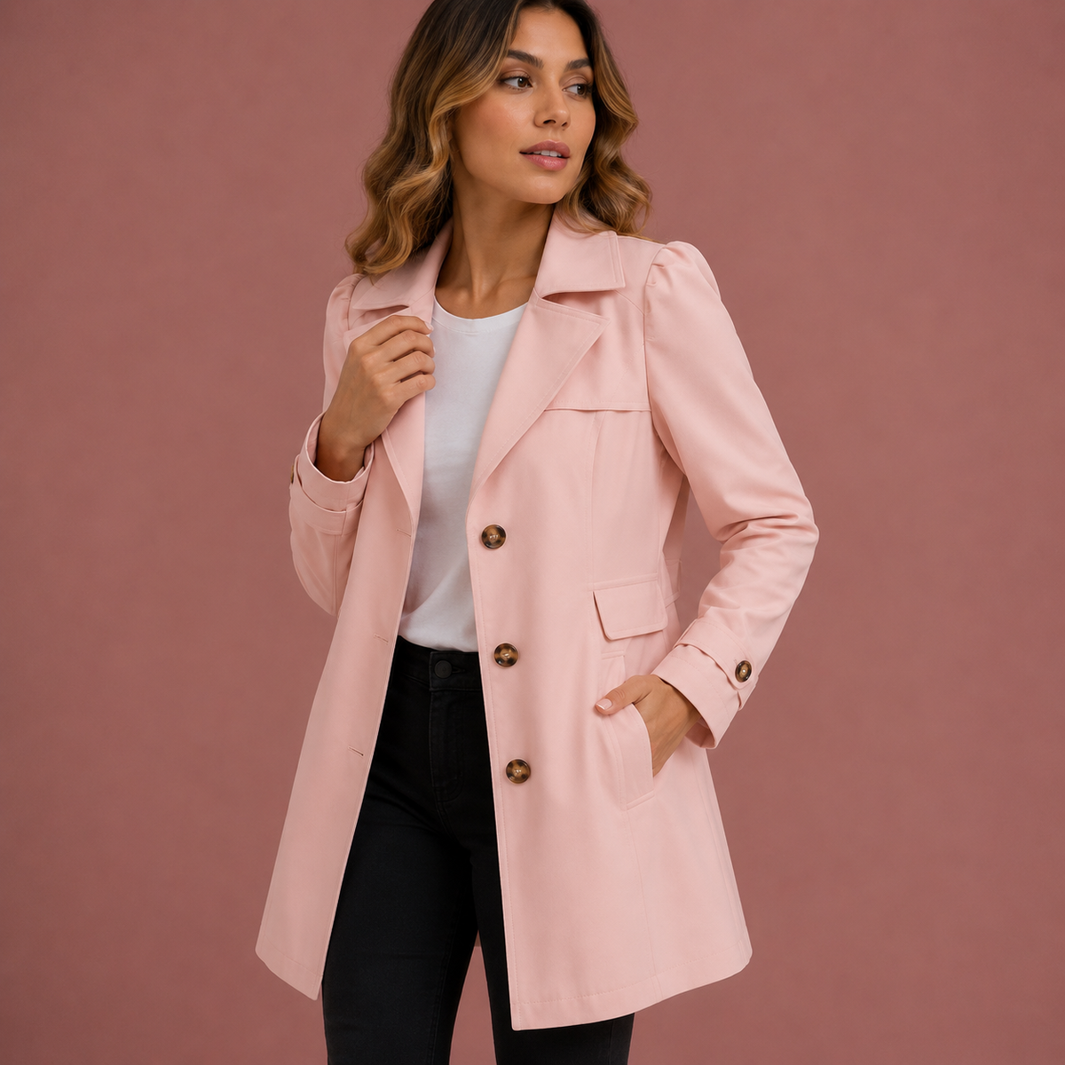 Women’s Long Trench Coat
