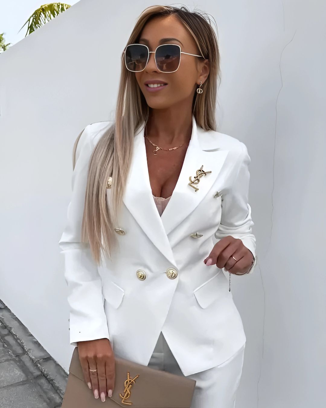 Women’s Double Breasted Trouser Suit