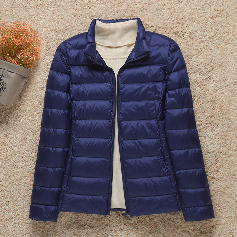Navy Blue High Collar / 5XL