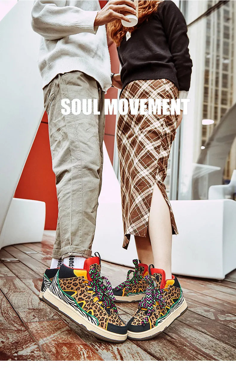 Leopard Print Trainers