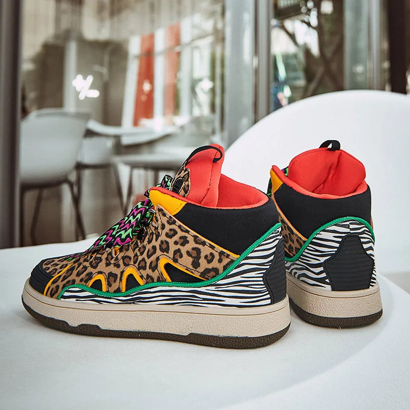 Leopard Print Trainers