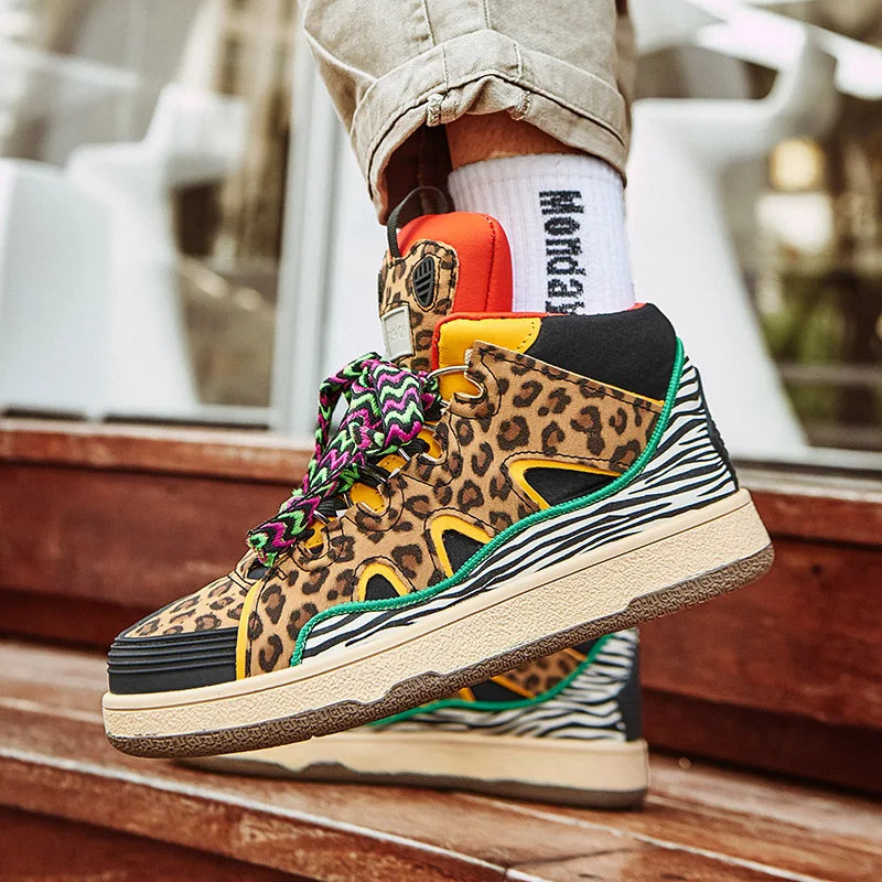 Leopard Print Trainers