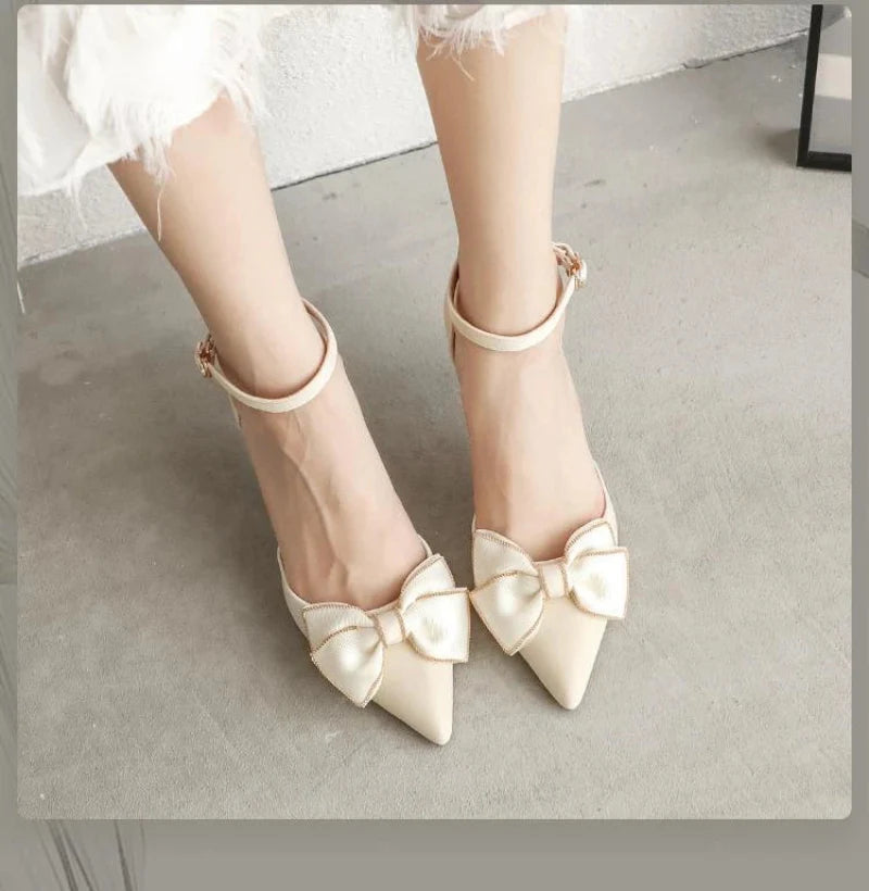 Women’s Bow Pointed Stiletto Heels