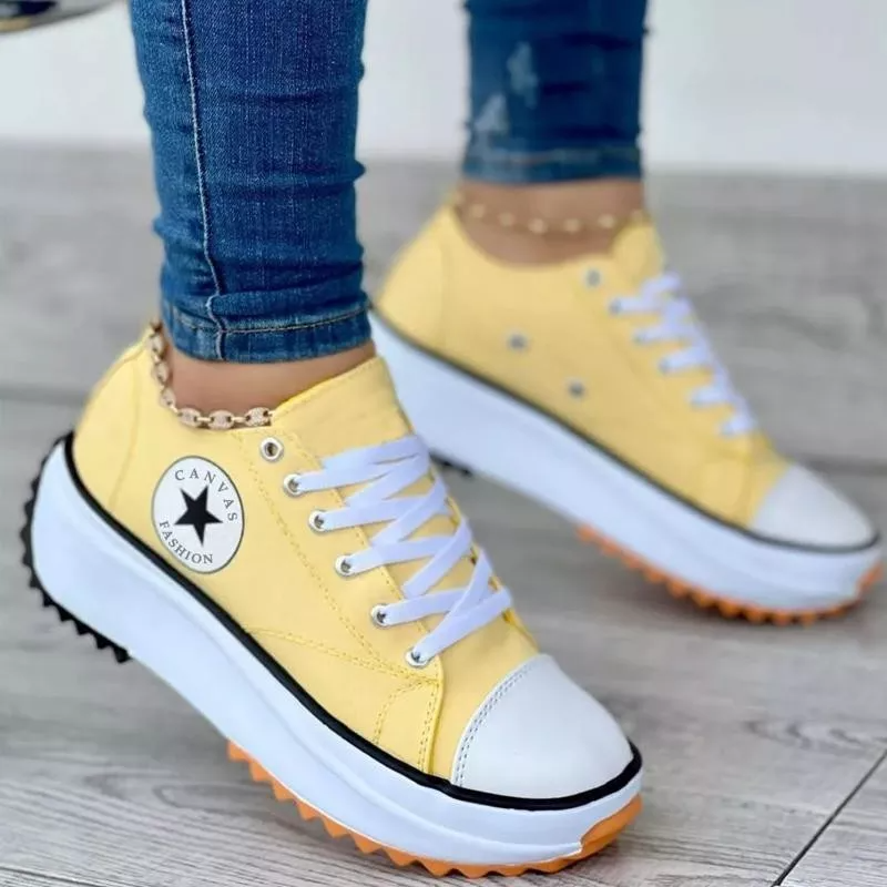Women’s Orthopaedic Lace-Up Trainers