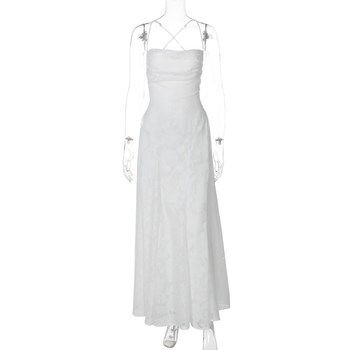 Women’s Floral Spaghetti Strap Maxi Dress