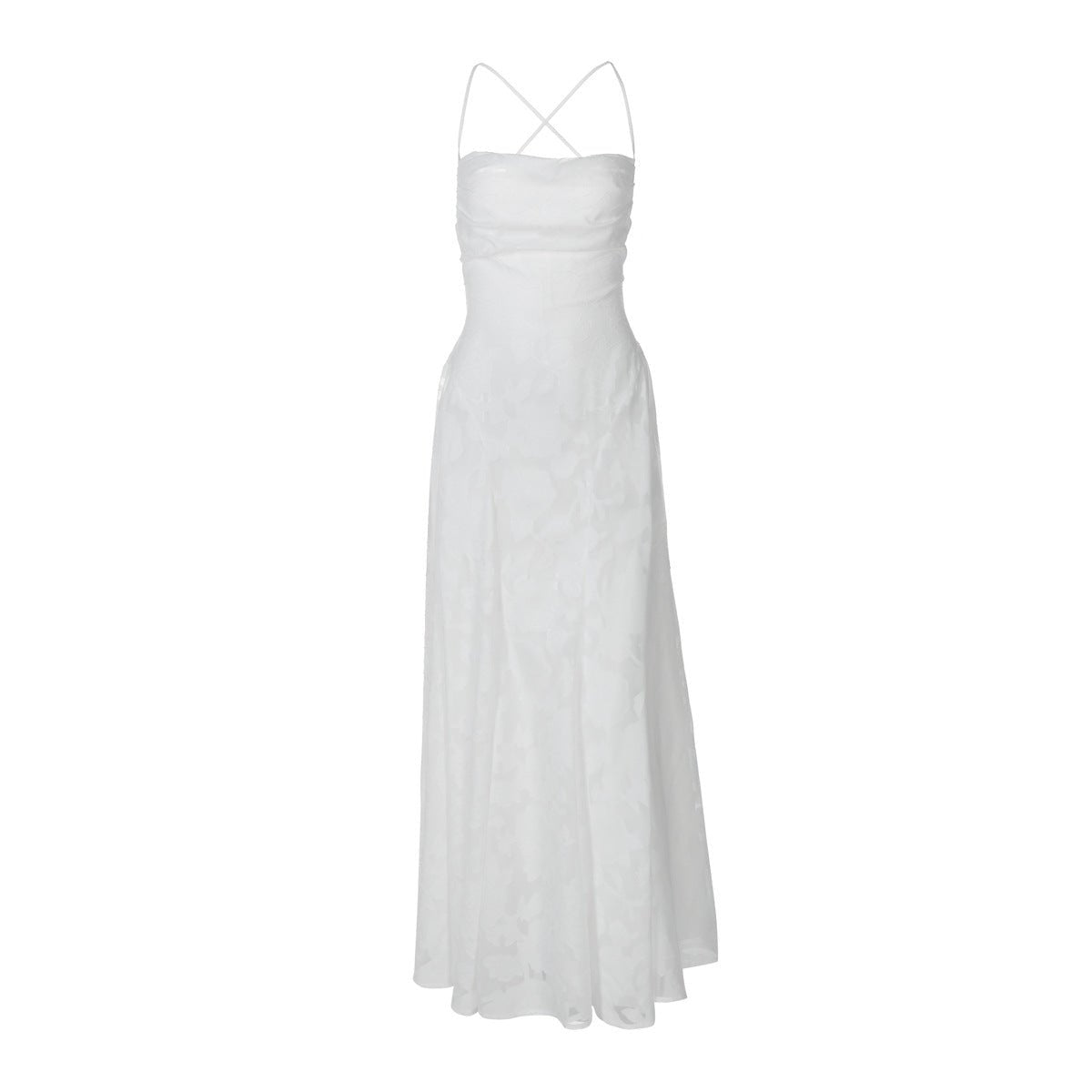Women’s Floral Spaghetti Strap Maxi Dress