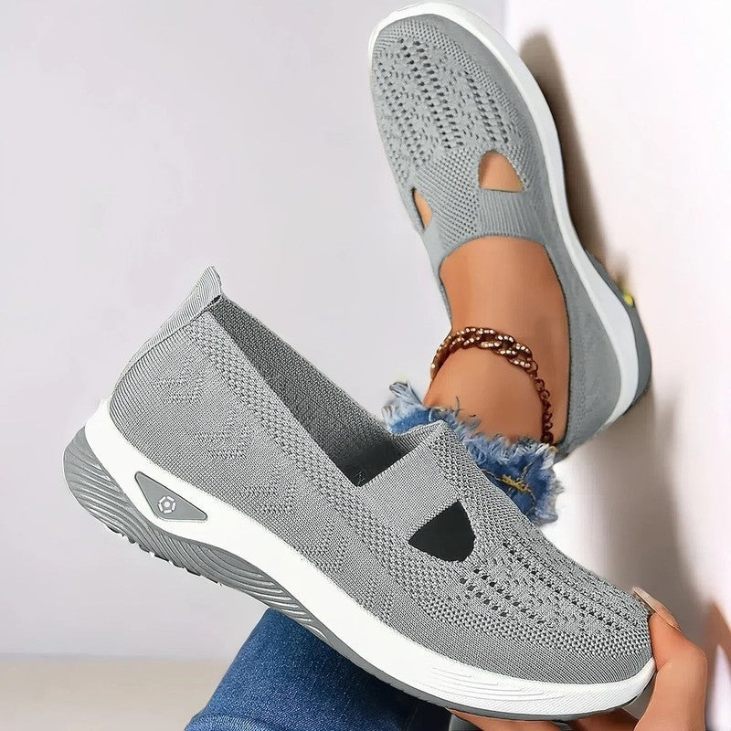 Women’s Knit Slip-On Walking Shoes
