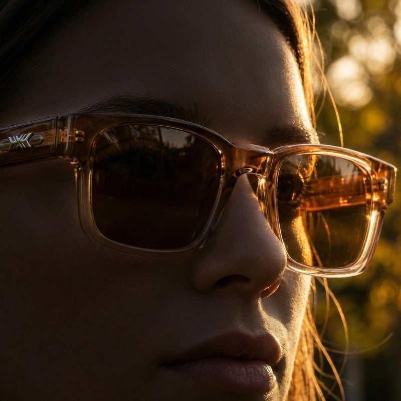 Unisex Square Polarised Sunglasses