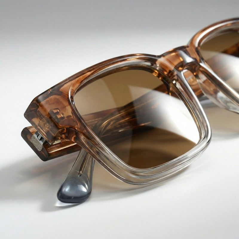 Unisex Square Polarised Sunglasses